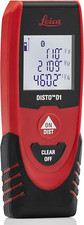 DISTO D1 120Ft Laser Distance Measure with Bluetooth 4.0, Black/Red