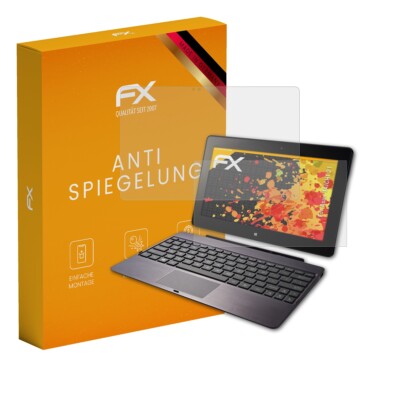 atFoliX 2x Displayfolie für Asus TAICHI 21 Schutzfolie matt&stoßfest Folie