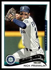 2014 Topps #169 Nick Franklin Future Stars Seattle Mariners