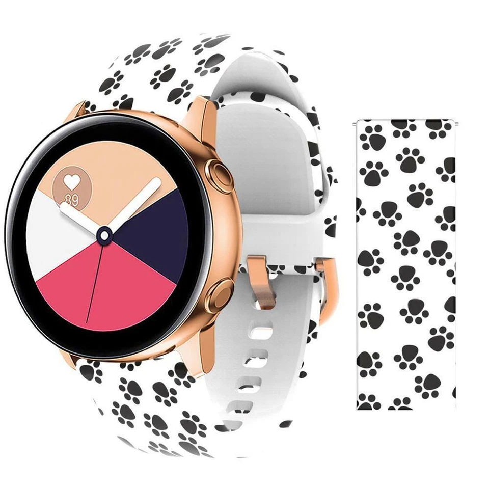 Correa de reloj de silicona suave para reloj Samsung Galaxy 6 5 4 40/44 mm clásico 42/46 mm Foto 2 de 4