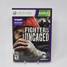 Fighters Uncaged (Xbox 360) CIB COMPLETE & TESTED