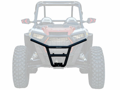 SuperATV Front Low Profile Bumper for Polaris RZR Trail 900 / 1000 (2021+) Black