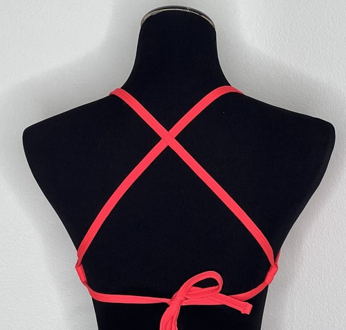 Jolyn Bikini Swim Top Vent Red (strawberry) Large New With Tags - Picture 2 of 5