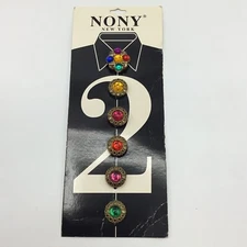 Vintage Nony 2 Colorful Button Covers