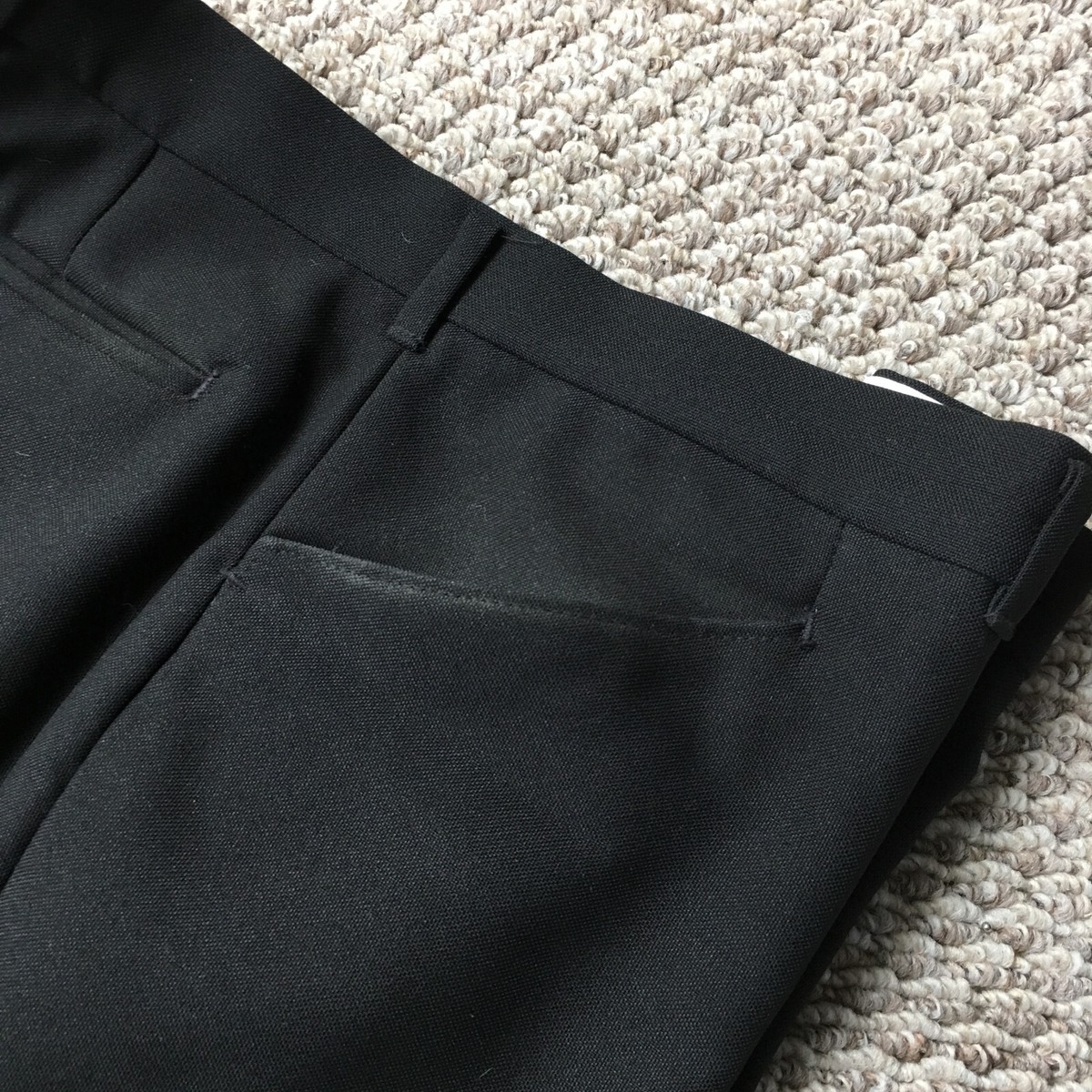 Vintage Haggar Dress Slacks Mens Size 36x33 Black Church Vintage Haggar Dress Slacks Mens Size 36x33 Black Church