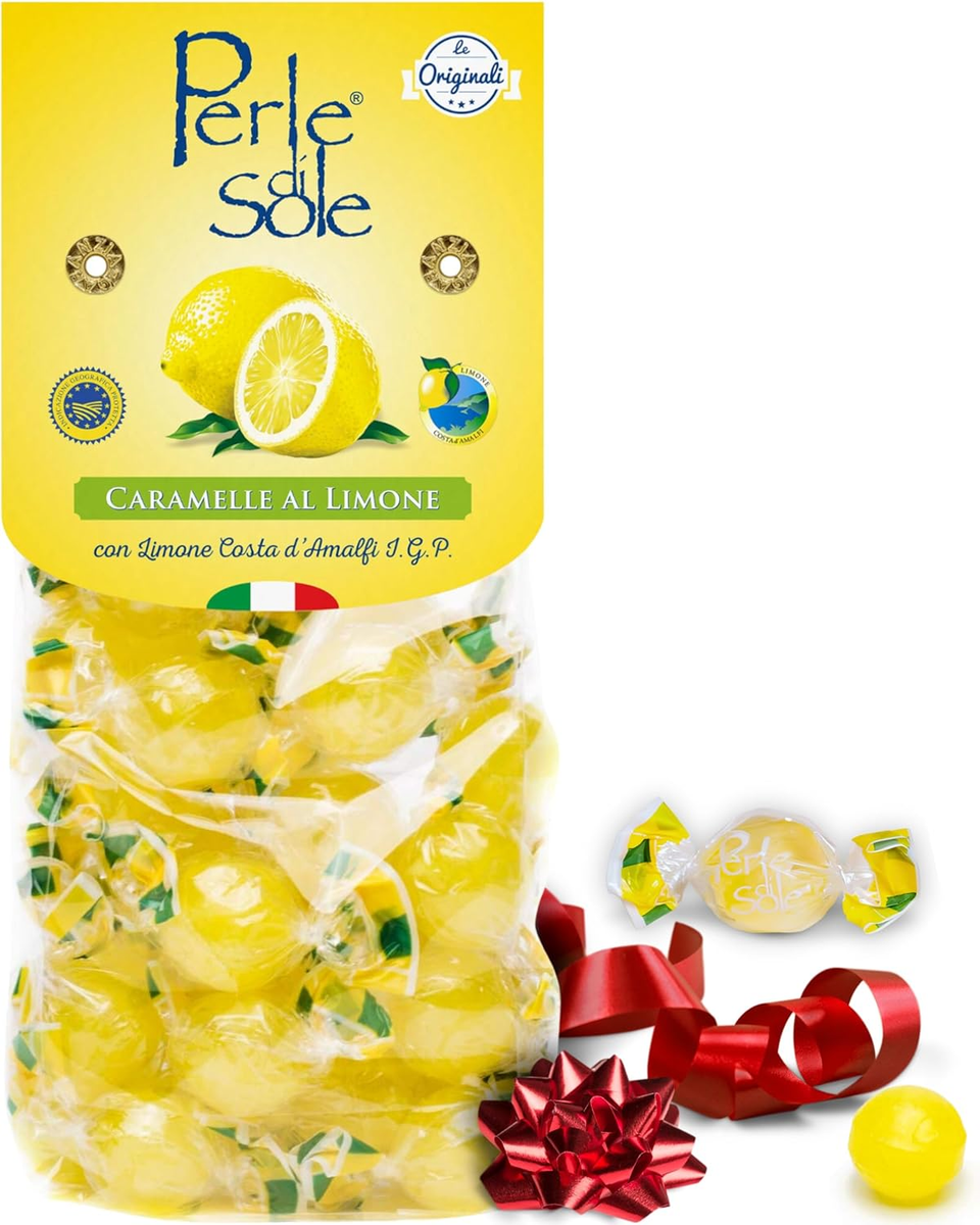 Lemon Drops Hard Candy - 2 Lb Bag Individually Wrapped Sweet & Tart