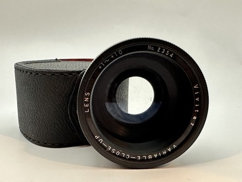 Vivitar Variable Close Up Lens Attachment +1~+10 No 2354 in Case Untested