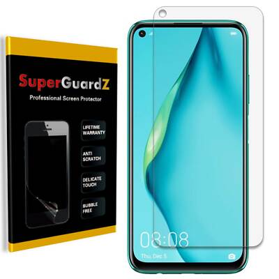8X SuperGuardZ Clear Screen Protector Guard Shield Cover For Huawei P40 Lite