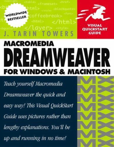 Macromedia Dreamweaver MX for Windows & Macintosh By J. Tarin T - Picture 1 of 1