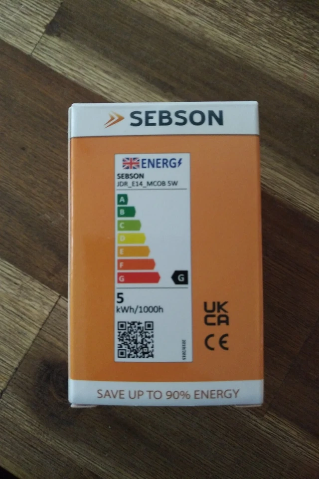 4 x LED Lampe E14 Warmweiß 5w / 50w 420lm / 3000 K Strahler Spot SEBSON - Bild 3 von 4