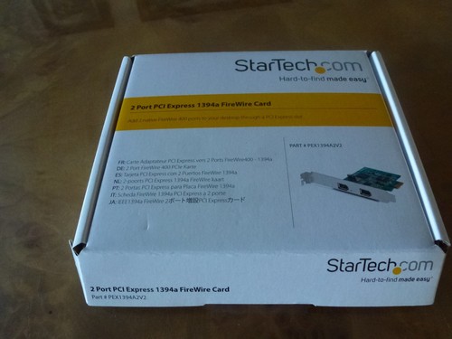 Star Tech - 2 Port PCI xpress 1394a FireWire Card - Bild 4 von 4
