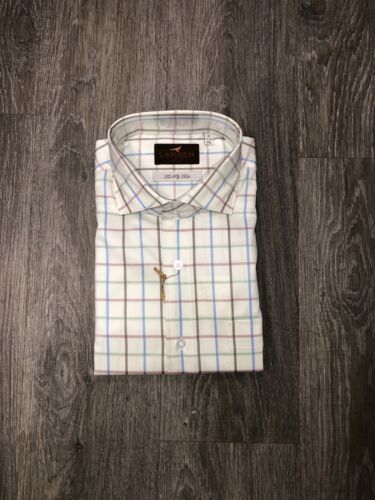 Laksen August Mens Check Shirt - Picture 1 of 2