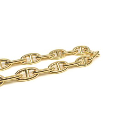 HERMES Chaine d'Ancre GM 29 links Necklace K18YG P0028142 | eBay
