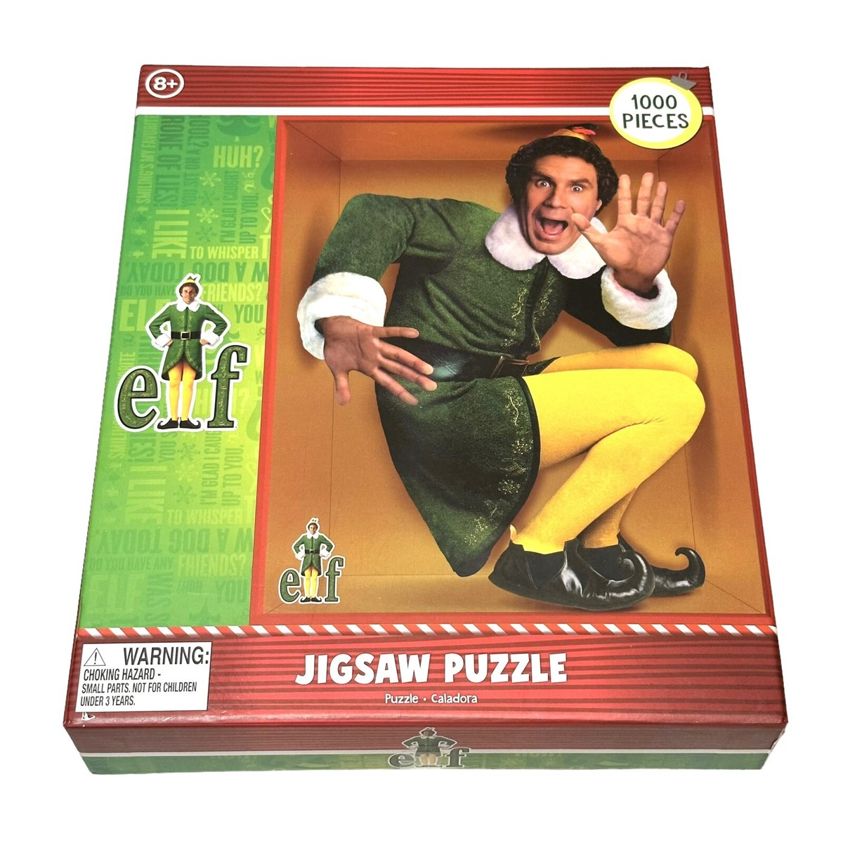 Paladone Buddy The Elf 1000-Piece Jigsaw Puzzle – Officially Licensed Christmas Movie Puzzle
