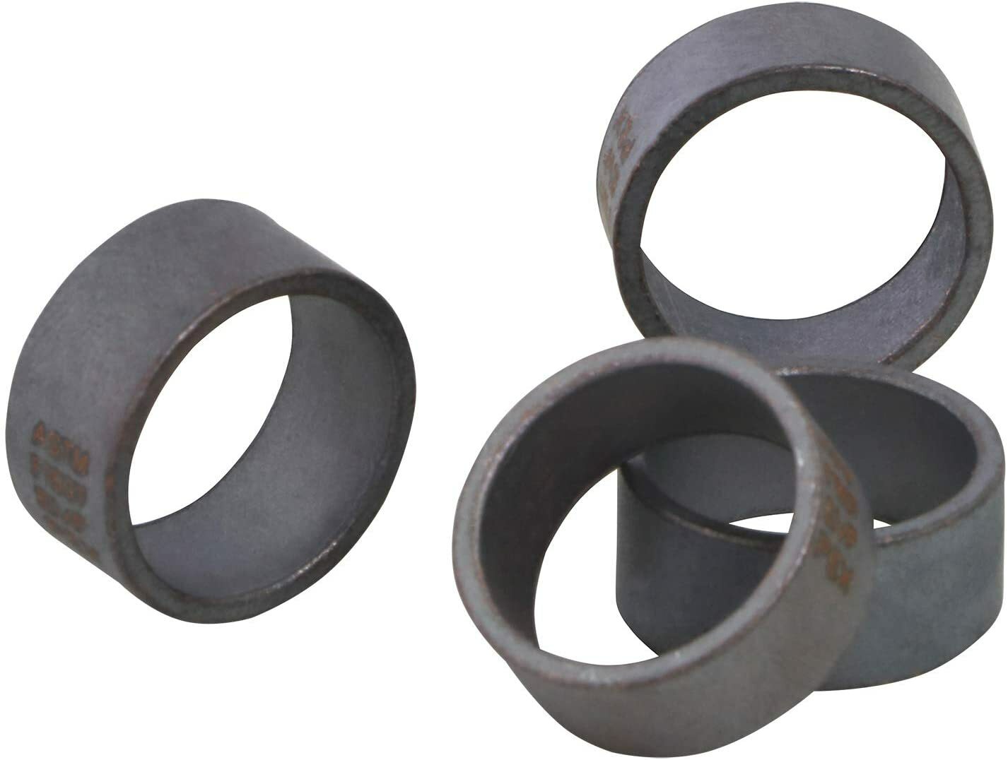 3/8"in-1"in Pex Crimp Rings Black Copper PEX Crimp Rings (25) Lead FREE Pipe Fit