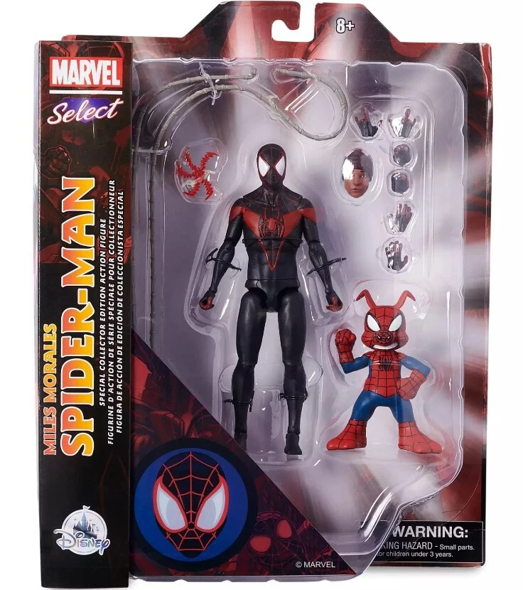 Diamond Select Figurine Miles Morales articulée à collectionner, Spider-Man