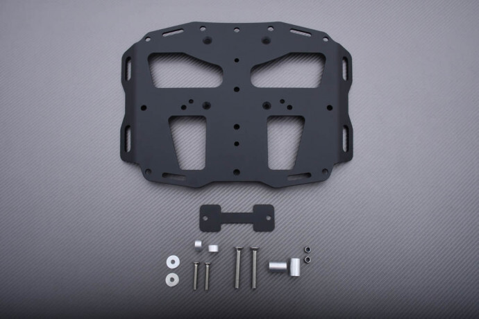 Fixation baûl moto pour Suzuki V-Strom 1000 voyager chargé en duo sans risque