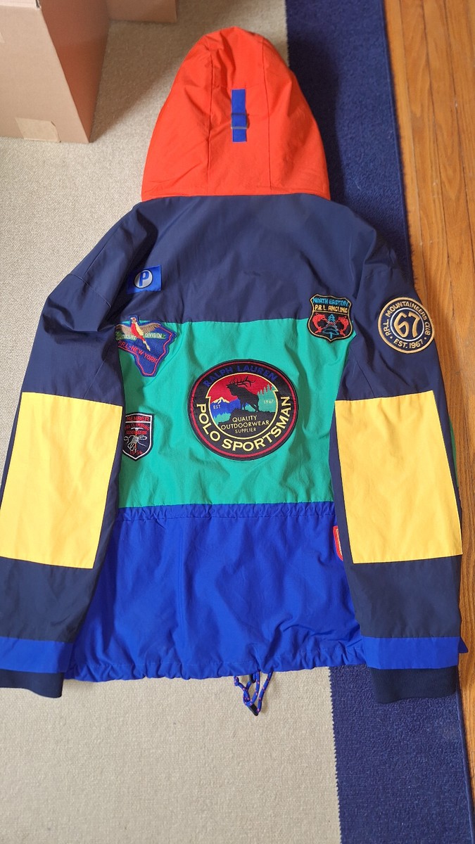 Mens Polo Sport Sportsman Ralph Lauren Anorak Color Block Mens Polo Sport Sportsman Ralph Lauren Anorak Color Block