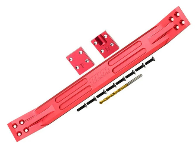 GPM For Traxxas CHASSIS PLATE SUPPORT 1/5 X Maxx 6S/8S #TXM016 -ORANGE-