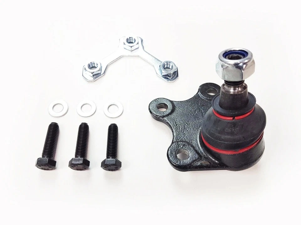 VW Polo 9N [2001-2009] Kit completo de espiga y eslabones de brazo de control de dirección inferior Foto 2 de 4