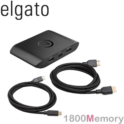 Elgato Game Capture 4K X External Card Gaming Recorder HDMI