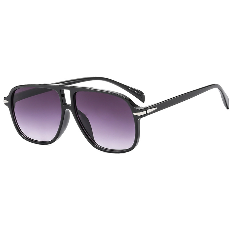Retro Square 70s Sunglasses for Men Women Vintage Trendy Sun