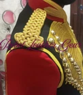 Michael Jackson Thriller Leather Jacket | Red Retro Iconic Biker Coat USA