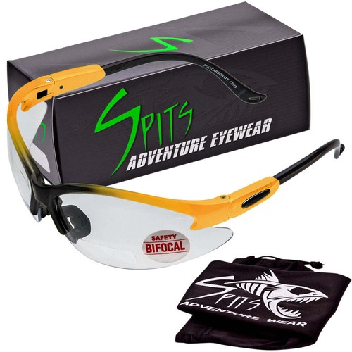 Cougar Bifocal Safety Glasses with Magnifier and 12 Limited Edition Frame Color - Picture 1 of 14
