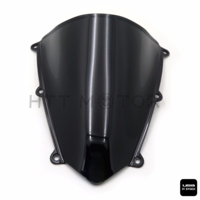 #ad For Honda 2007 2012 CBR600RR 2009 2012 600RA ABS Windshield Windscreen Black $24.67