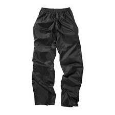 Waterproof Trouser Hiking Pants Over Layer Camping Fishing Rain Cover Black