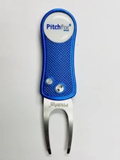 Pitchfix Golf Divot Tool Classic Blue