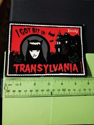 Vintage Rare Cosmic Debris Emily the Strange 7 Stickers and