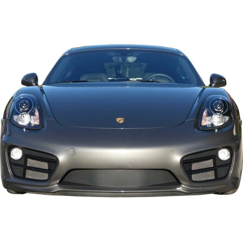 CCG MESH GRILL KIT FOR 2014 - 2016 PORSCHE CAYMAN BASE GRILLE 2 PIECE BLACK - Image 2 of 4