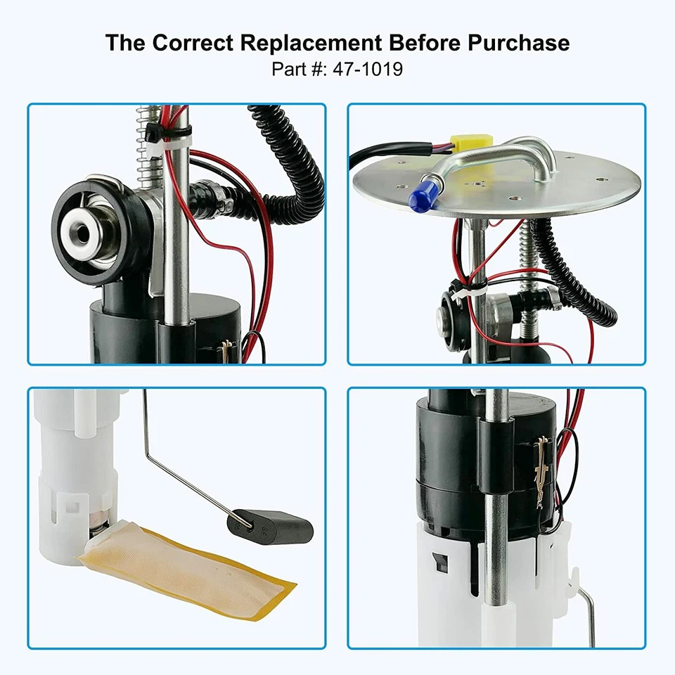 OSIAS Fuel Pump Module Assembly for 2008-2010 Polaris RZR S 800 EFI #47-1019 - Image 2 of 3
