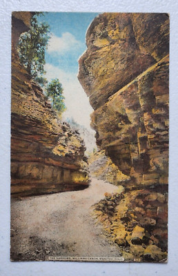 Vintage 1914 The Narrows Williams Canon, Colorado, Manitou Postcard