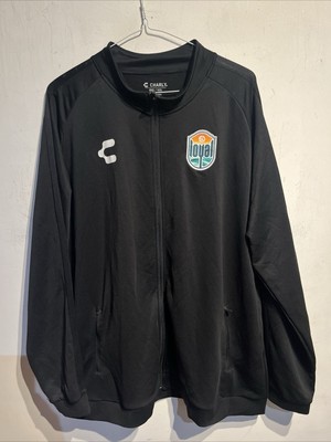 Charly San Diego Loyal Black Zip Up Jacket Size XXL