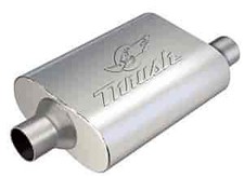Dynomax Thrush Aluminized Welded Muffler 3 In. Offsetcenter