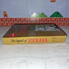THE LEGEND OF ZELDA NNINTENDO NES PAL VERSI&Oacute;N ITALIANA MATTEL LINK ITA EN CAJA