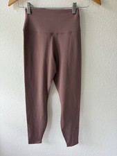 Nike One Women Smokey Mauve High-Waisted 7/8 Leggings FN3232-208 Size S