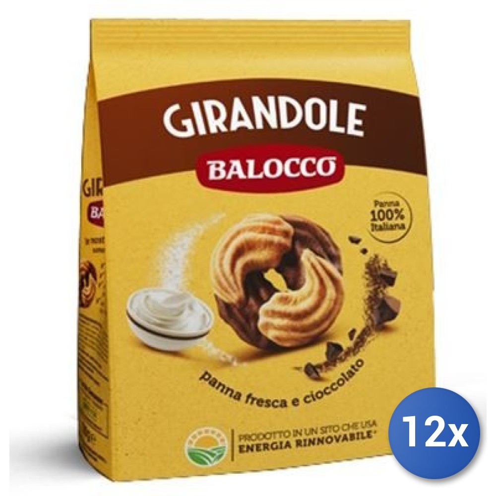 12X Multipack Balocco Cookies 700G Premium Girandole