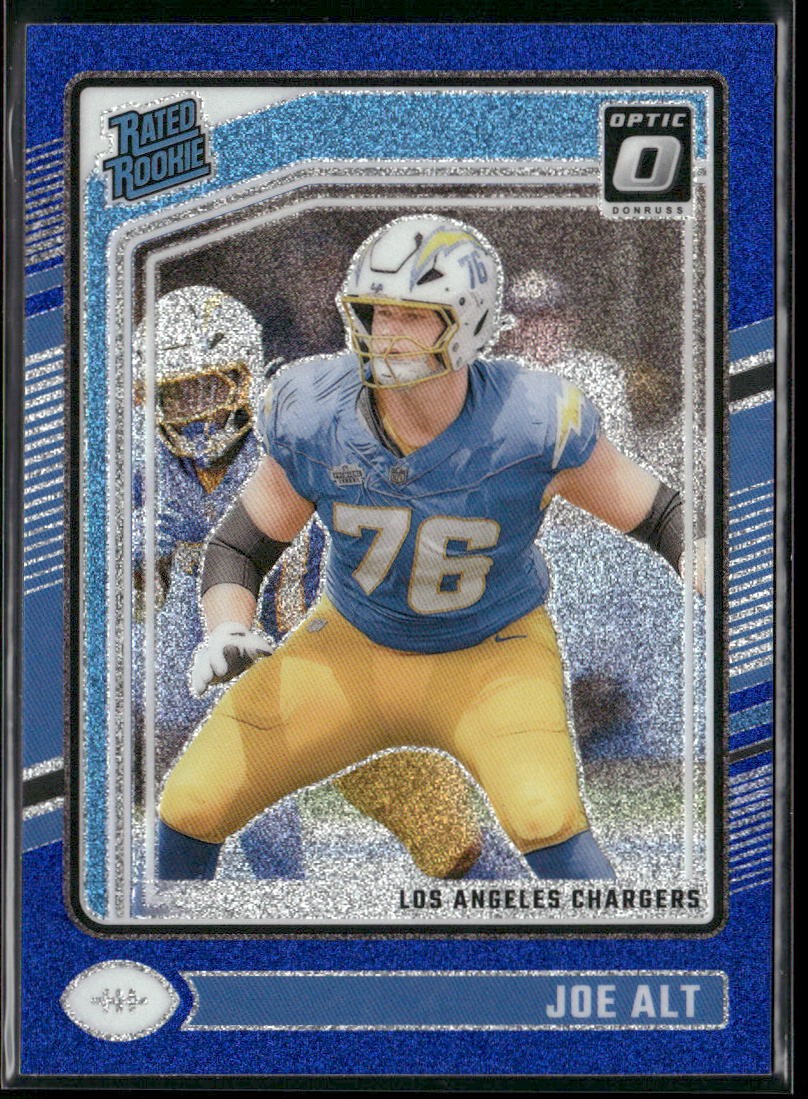 Joe Alt 2024 Donruss Optic Blue Glitter #254