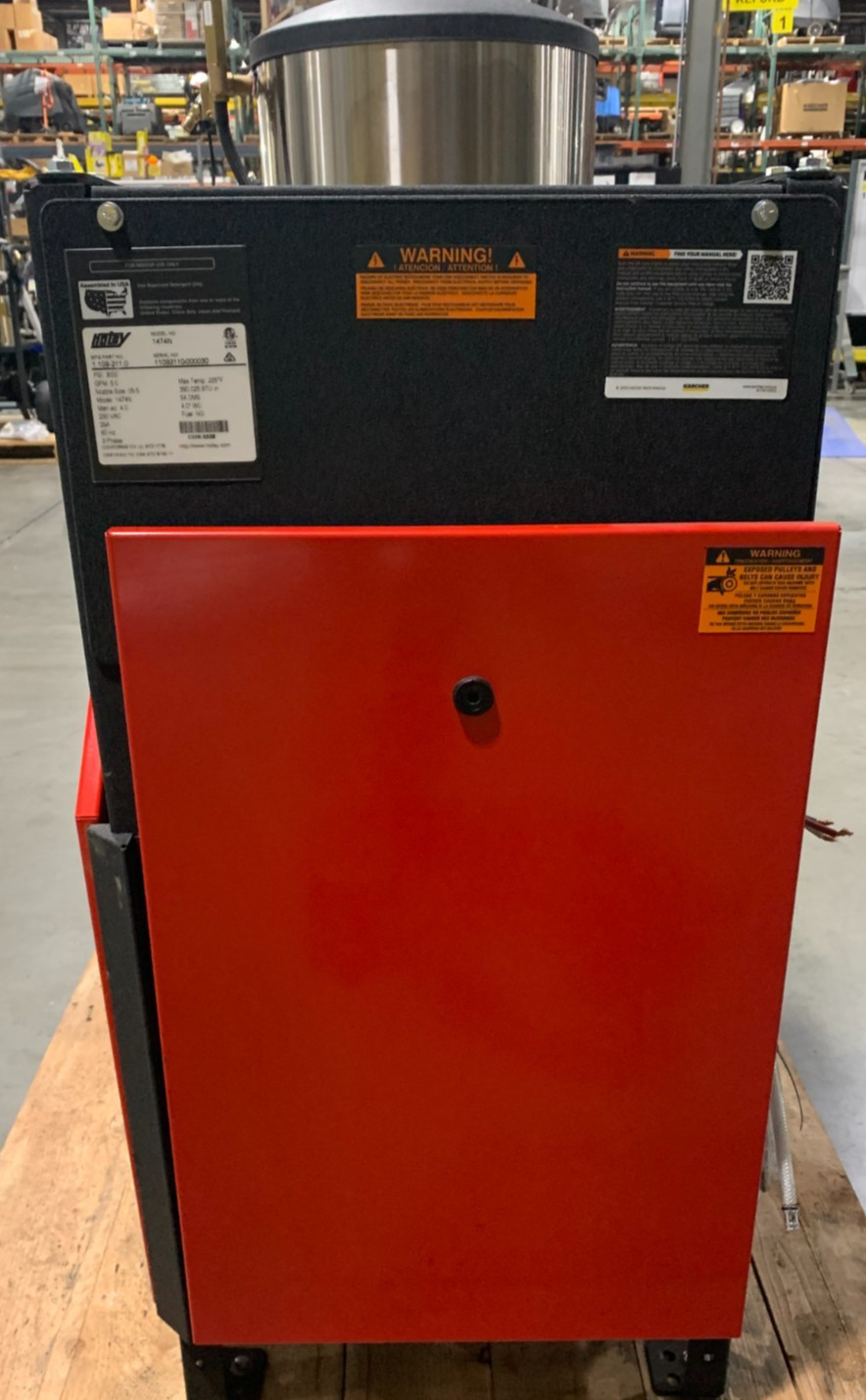 Hotsy 1474N Hot Water Electric, 230V, 5 GPM @ 3000 PSI, NG #1.109-211.0