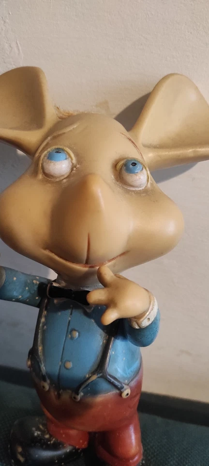 Topo Gigio Gomma Vintage Anni 60 Penso Italo Cremona Pupazzo - Immagine 3 di 4