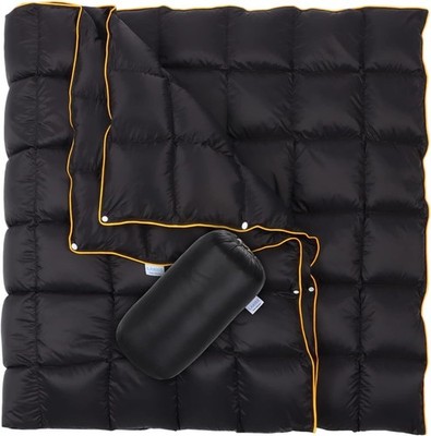 Wasserdichte Daunen Camping Decke: 72,8''×78,7'' übergroße leichte Steppdecke, 20D Wa