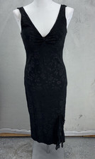 Vintage My Michelle Dress Babydoll floral sparkle Y2K USA Dark Fairy Goth