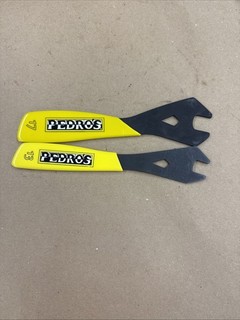 Pedro's 17mm & 13mm Bike Wrench Yellow Black Bicycle Tool