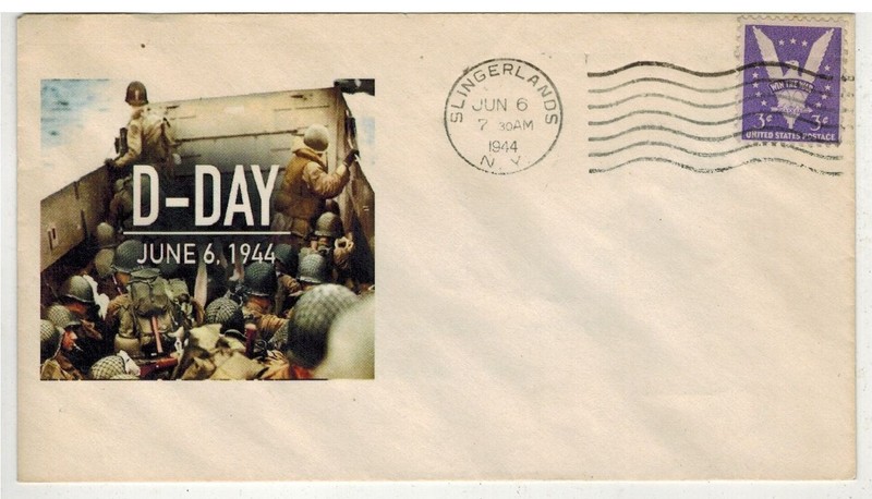 WW2 PATRIOTIC RARE LEGALLEZ & HPS ADDON 1/1 MADE 6/6/44 D DAY NORMANDY BEACH