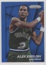 2014-15 Panini Prizm Blue Prizm 88/99 Alex English #164 HOF is2