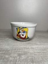 Vintage Kellogg's FROSTED FLAKES  2001 Ceramic Cereal Bowl TONY THE TIGER