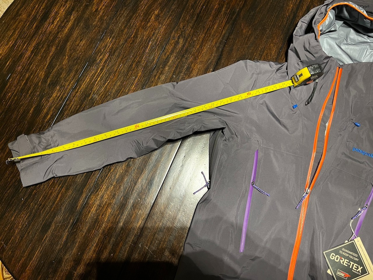 Patagonia Super Free Alpine Jacket, NWT, Gore-Tex, Forge Grey, Men's Small image 6